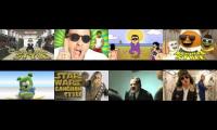 8 oppa gangnam style parody in 1 video