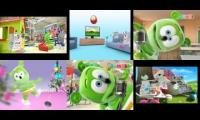 6 Jumbo Gummy Bear Videos At once