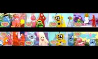 8 episodios de ¡Yo Gabba Gabba! jugado a la vez #2