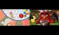 BFDI Vs Angry Birds Sparta Venom X Angry Birds Star Wars Remix TASE