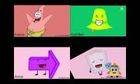 BFDI Auditions Quadparison #2 (Alt) V2