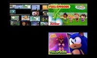 Thumbnail of All 4 tv shows episodes playing at the same time part 7