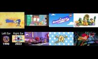 8 cartoon intros at the same time