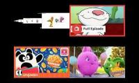 up to faster 93 Parison to Pocoyo and Crossover