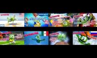 all gummybear songs mashup languages