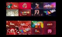 LoMejorDeLaTV; Todos Los Bumpers / IDs(): TV Azteca (Festivos VS. Nuevos Logos) Viendo Mismo Tiempo