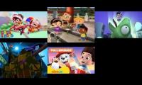 Thumbnail of All 6 tv shows episodes playing at the same time part 8