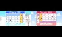 Starfall Calendar January February 2021