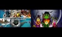 2 random 40 minute long videos playing at the same time