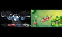 BMW and Mountain Dew Pixar are us