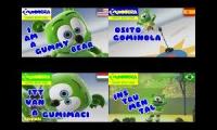 4 Gummy Bears in Different Versions