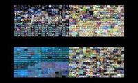 1024 created cartoon videos playing at once. #2 | 1024 созданных видео ВС сразу. №2