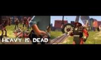 Thumbnail of 2 different versions of Heavy is Dead playing at the same
