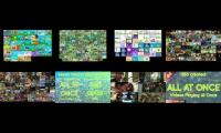 All 8 Videos Played At The Same Time