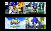Thumbnail of Sonic Video Games Everything Quadparison