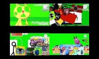 Thumbnail of Everyone Fights Bad Users Green Screen Free To Use (2+Never)