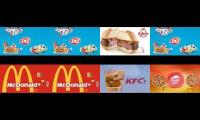 Thumbnail of Daily Queen Daily Queen Arbys and Daily Queen x2 McDonalds McDonalds KFC and Pizza Hut x2