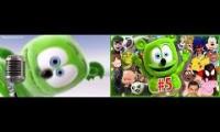 Thumbnail of gummy bear and movies, games and series covers (part 5)