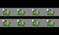 baldi puts bleach in his eyes