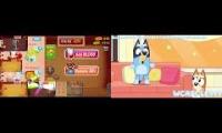 Kick The Buddy VS Bluey Sparta Remix
