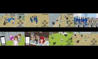 Thumbnail of All 8 High school simulator 2018 Episode played at the same time.