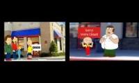 Thumbnail of caillou and stewie Misbehaves At Chuck E Cheese`s And Gets Grounded!
