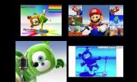 4 gummy bears  super parsion