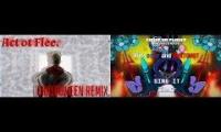 Act Or Dust(F.O.F Halloween Mix but its DustDust and S.Papyrus Vs. Frisk and Sans)