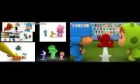 up to faster 108 Parison to Pocoyo English