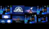 All Walt Disney Pictures Logos played at once