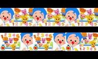 6 How Many Kids Are Jumping On The Bed Plim Plim Language