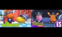 Los backyardigans en ingles y español
