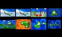 All CBBC Blob 2002-2005 Idents Played At The Same Time Part 3