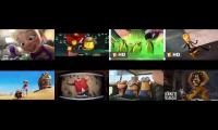 Thumbnail of 8 Annoying Movie Scene Quadparison