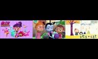 Abby Hatcher, Vampirina Hauntley & Peg Theme Song Mash Up