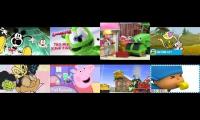 Thumbnail of Mickey Mouse and gummy bear and bob the builder and nature cat and others.