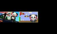 3 combo panda scream