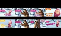 Masha and The Bear Mashup - Tracks of Unkown Animals Multilanguage