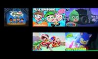 Thumbnail of All 6 pilot episodes playing at the same time