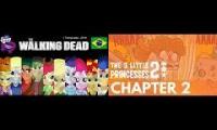 Thumbnail of Equestria Girls The Walking Dead & The 3 Little Princess Comic