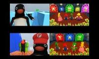 Up to faster 4 parison pingu and super mario