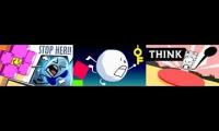 Thumbnail of Eraser, Snowball and Bubbles Reaction to (BAD THING)