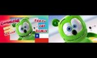 2 gummy bear chilenas