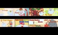 Thumbnail of All 8 Little Munchy Puff Battle Videos at once v2