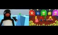 Up to faster 2 parison pingu and super mario