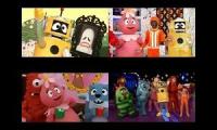 yo gabba gabba temporada 4, episódio 1-4, jogado ao mesmo tempo