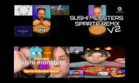 Thumbnail of Sushi Monsters Sparta Remixes Quadparison