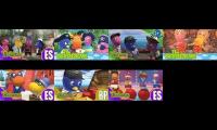 Los backyardigans en ingles,español y portugues