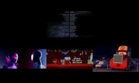 Thumbnail of All 6 movies ending credits playing at the same time part 3