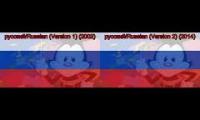 Yakko world Russian both versions